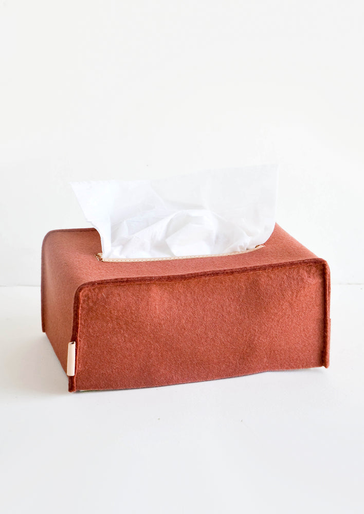 Merino Wool Tissue Box Cover hover