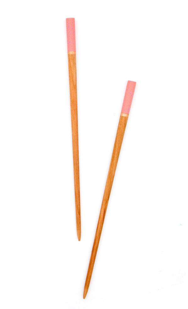 Hank by Henry Chopsticks in Red Speckle / Cherry - LEIF