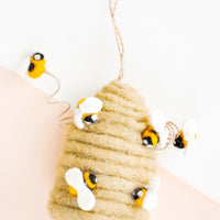 1: Honeyed Beehive Ornament in  - LEIF