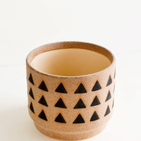 1: Huacas Triangle Print Planter in  - LEIF