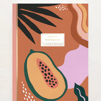 Tropical Fruit: A tropical fruit printed notebook.