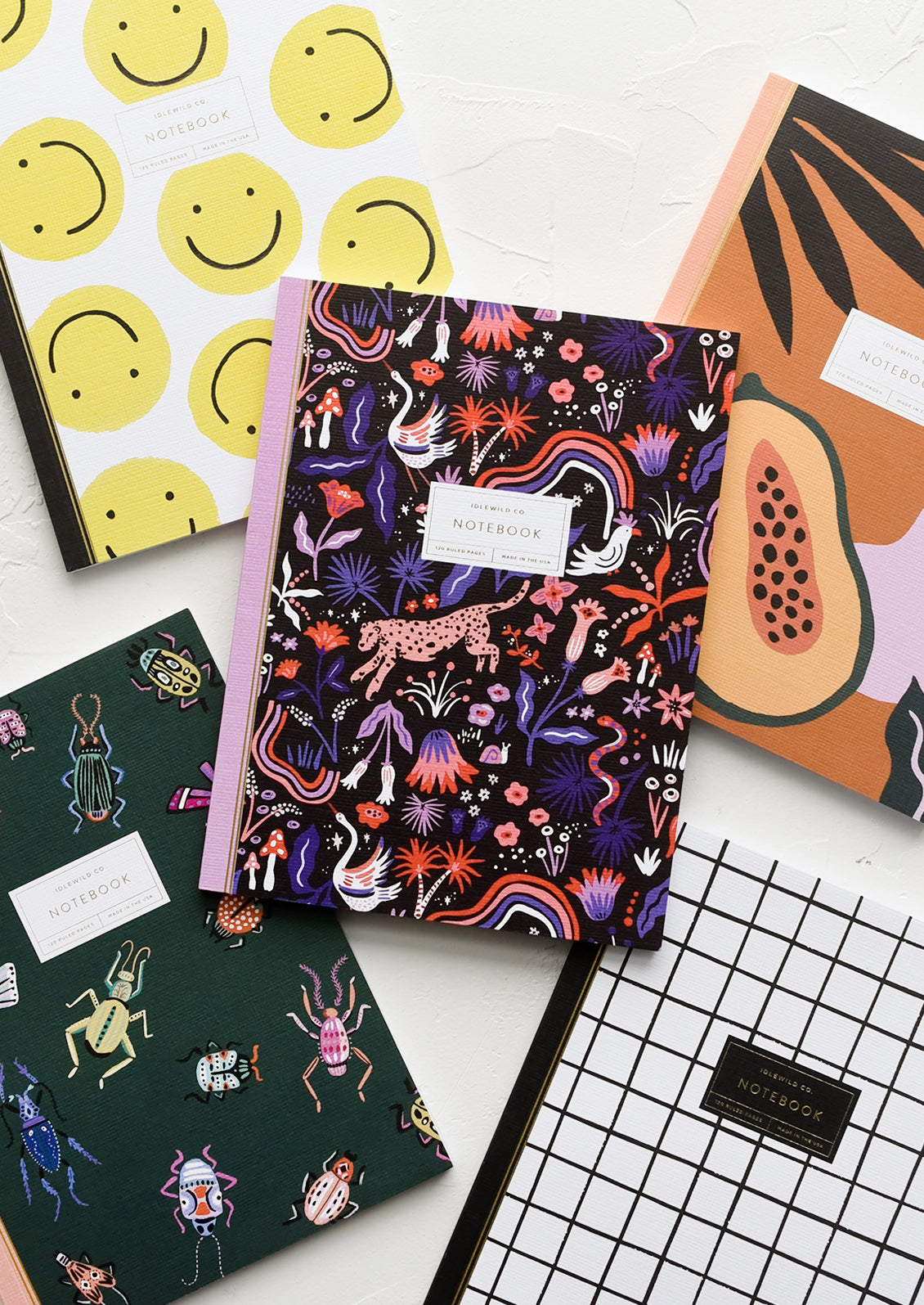 Wild Ruled Notebook Idlewild Co. Ruled Notebook | LEIF