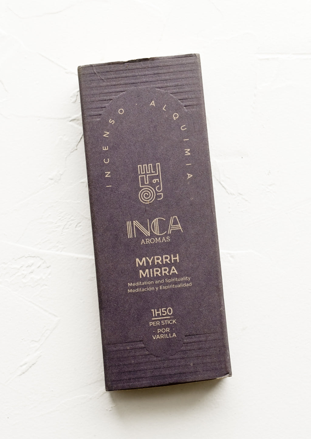 Myrrh: A box of myrrh stick incense.