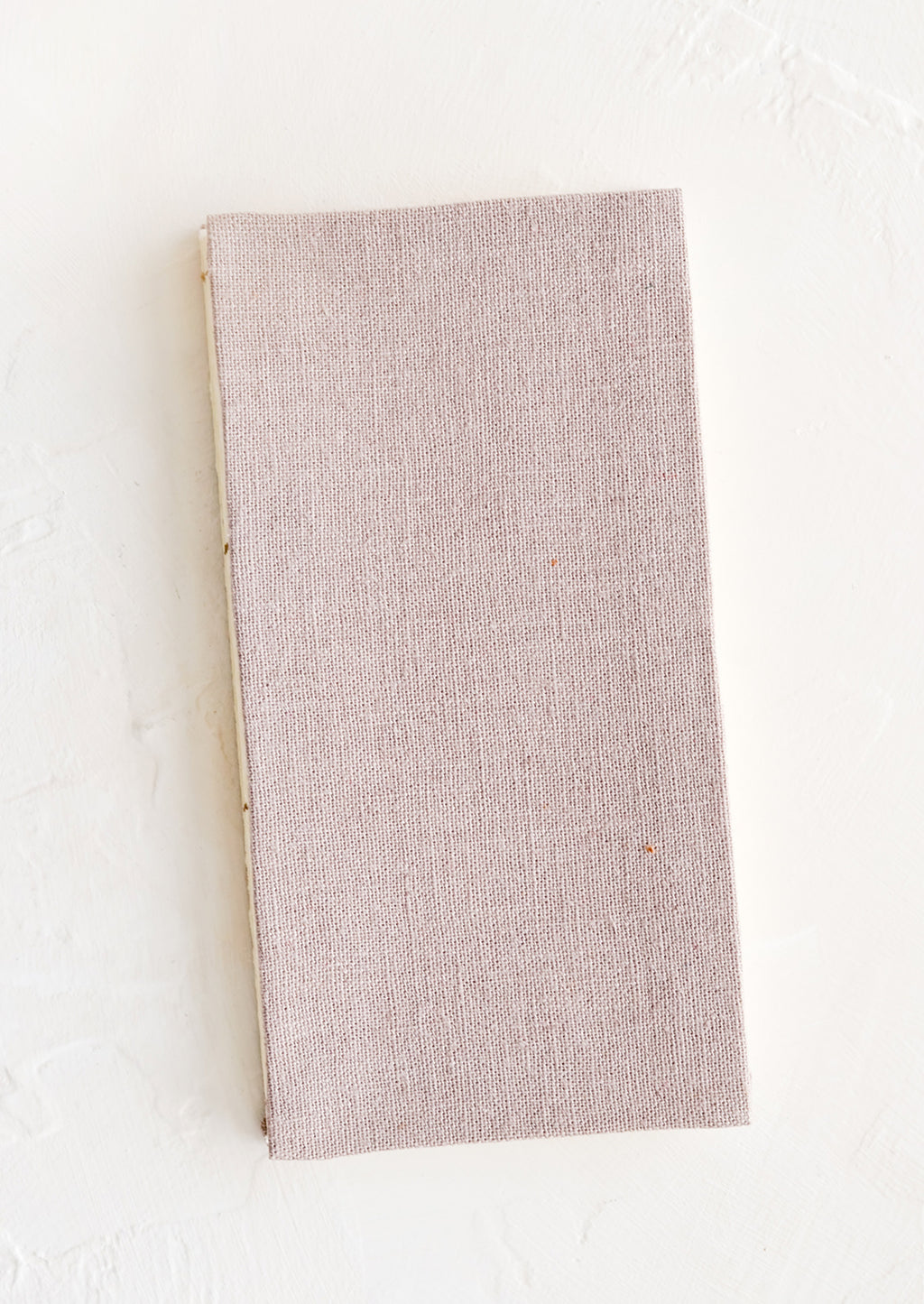 Grey Mauve: A cloth-covered notebook in naturally dyed mauve hue.