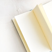 3: A small notebook with unlined pages.