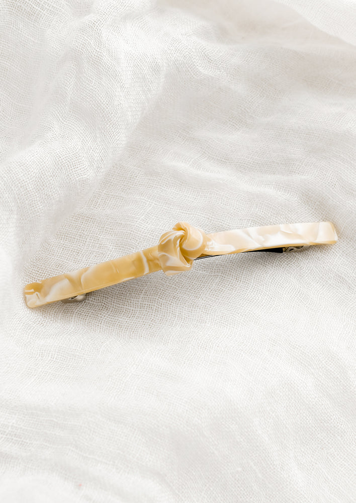 Knotted Acetate Barrette