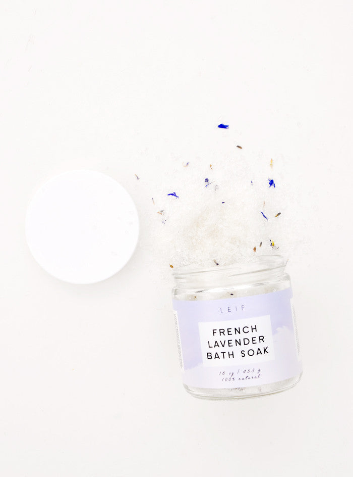 2: French Lavender Bath Soak in  - LEIF