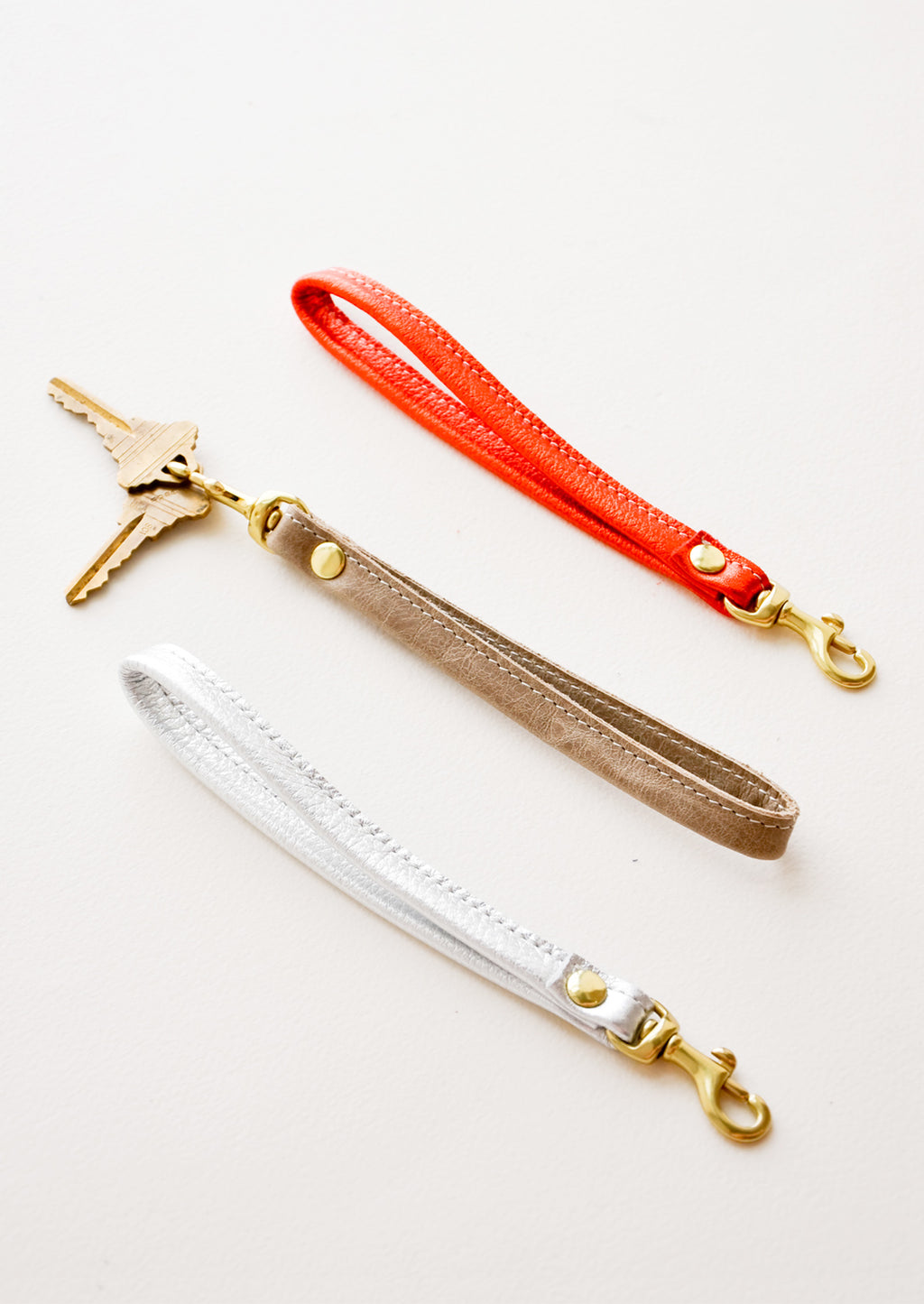 4: Leather Loop Keychain in  - LEIF