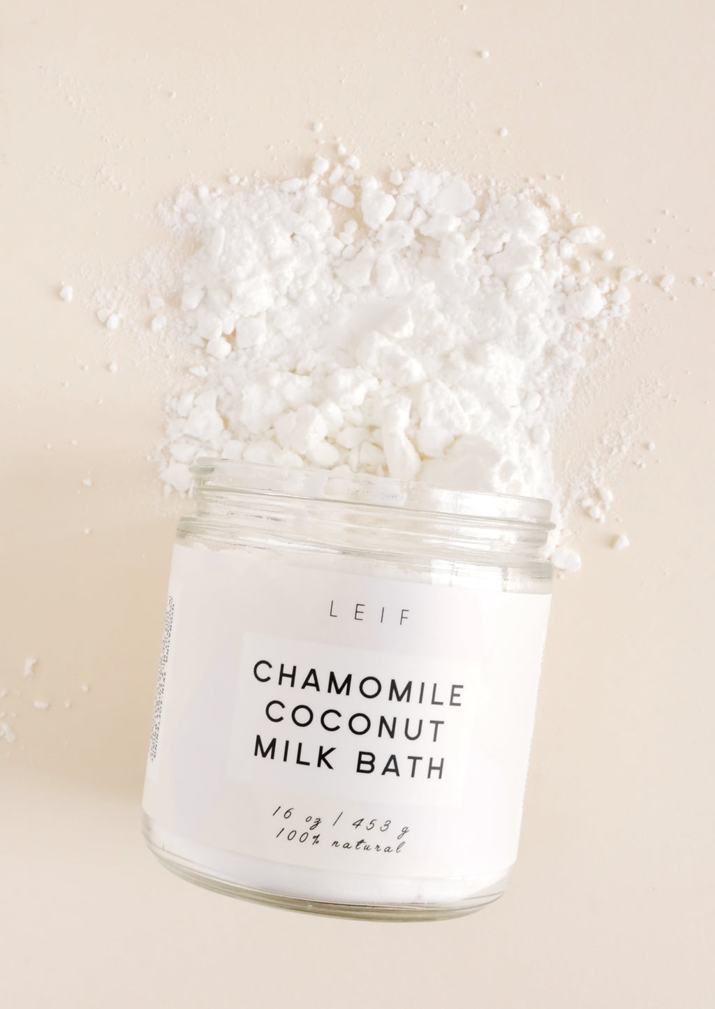 1: Chamomile Coconut Milk Bath in  - LEIF