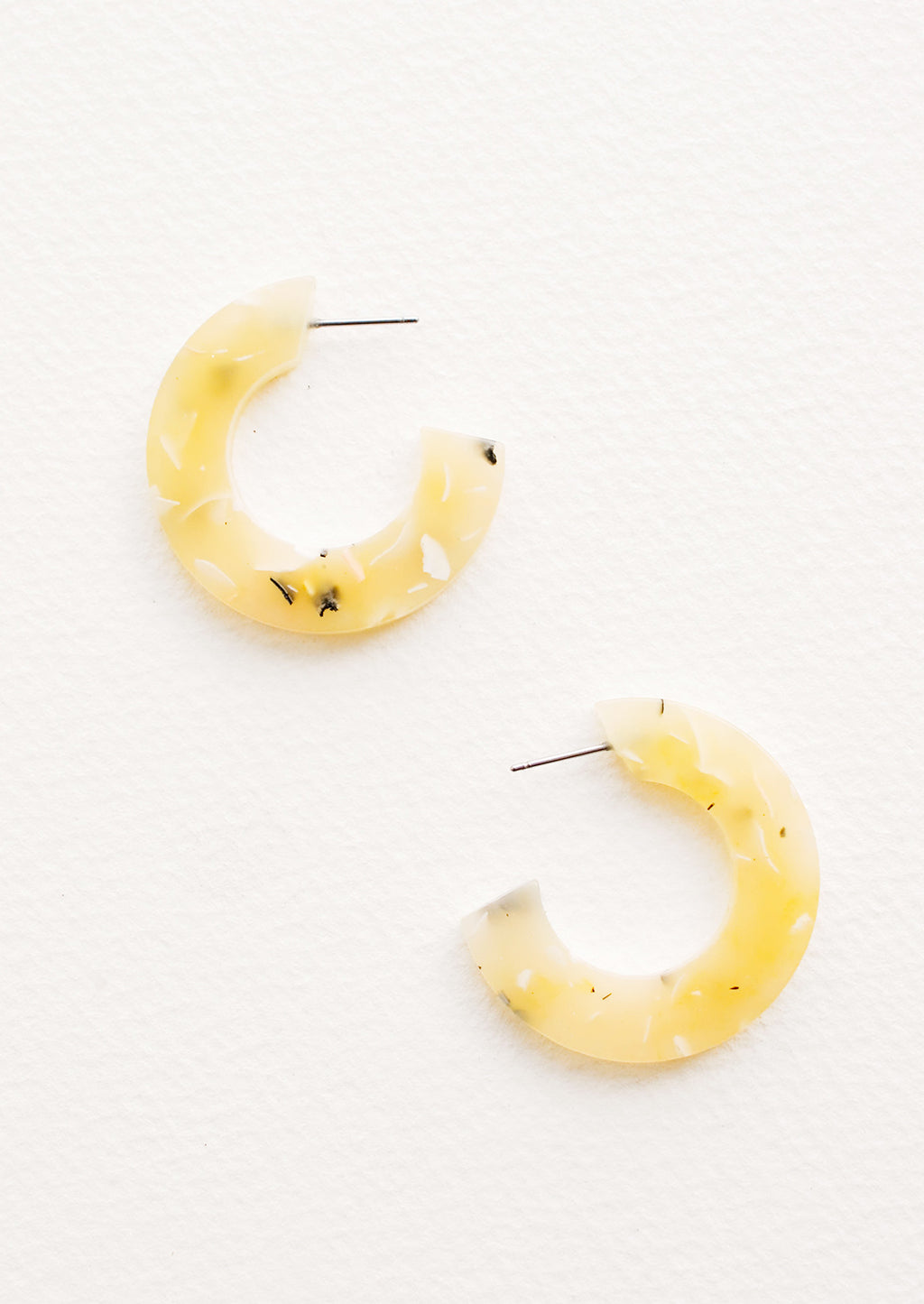 1: Lemon Fleck Earrings in  - LEIF