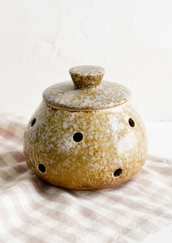 Lindau Ceramic Garlic Jar hover