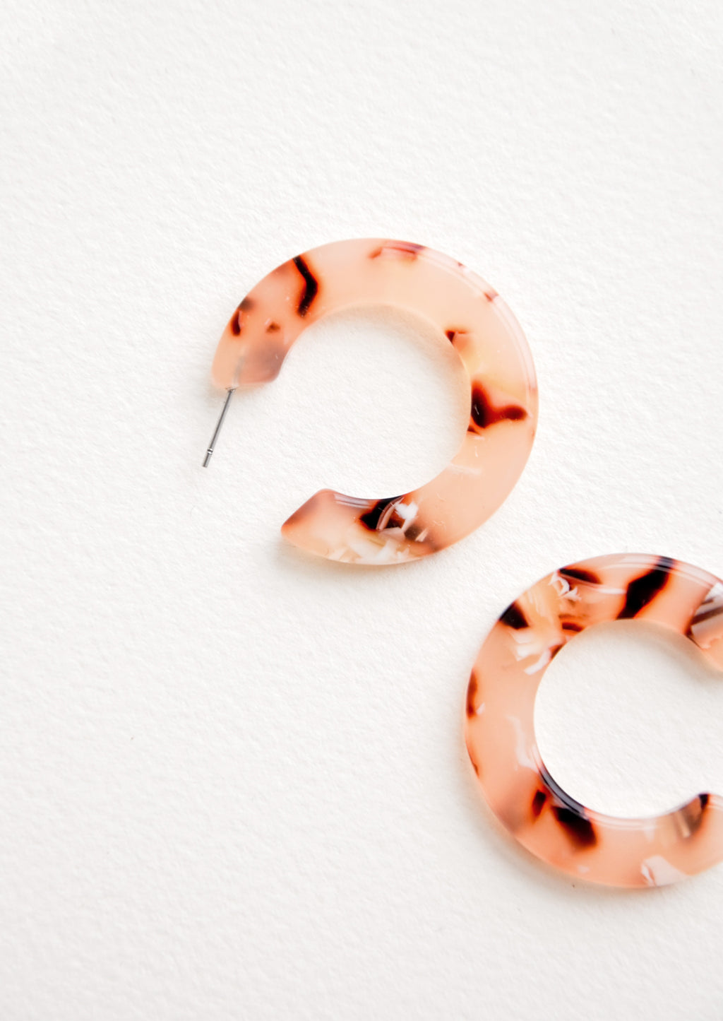 Machete Kate Acetate Hoop Earrings LEIF