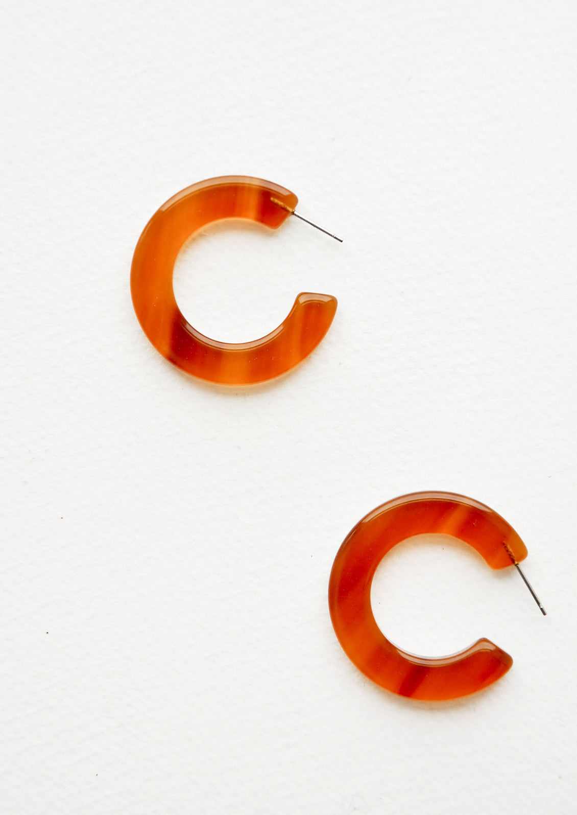 Machete Kate Acetate Hoop Earrings LEIF