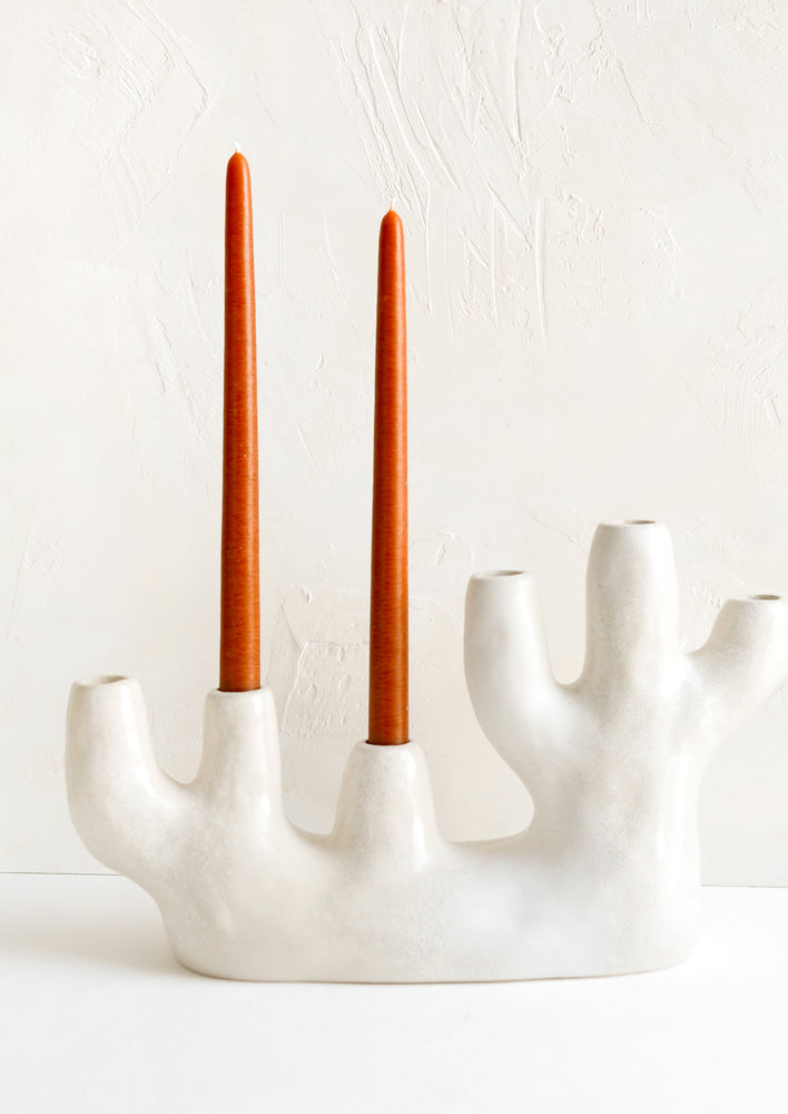 Malta Ceramic Candleholder