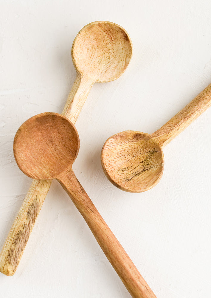 Carved Wooden Teaspoon