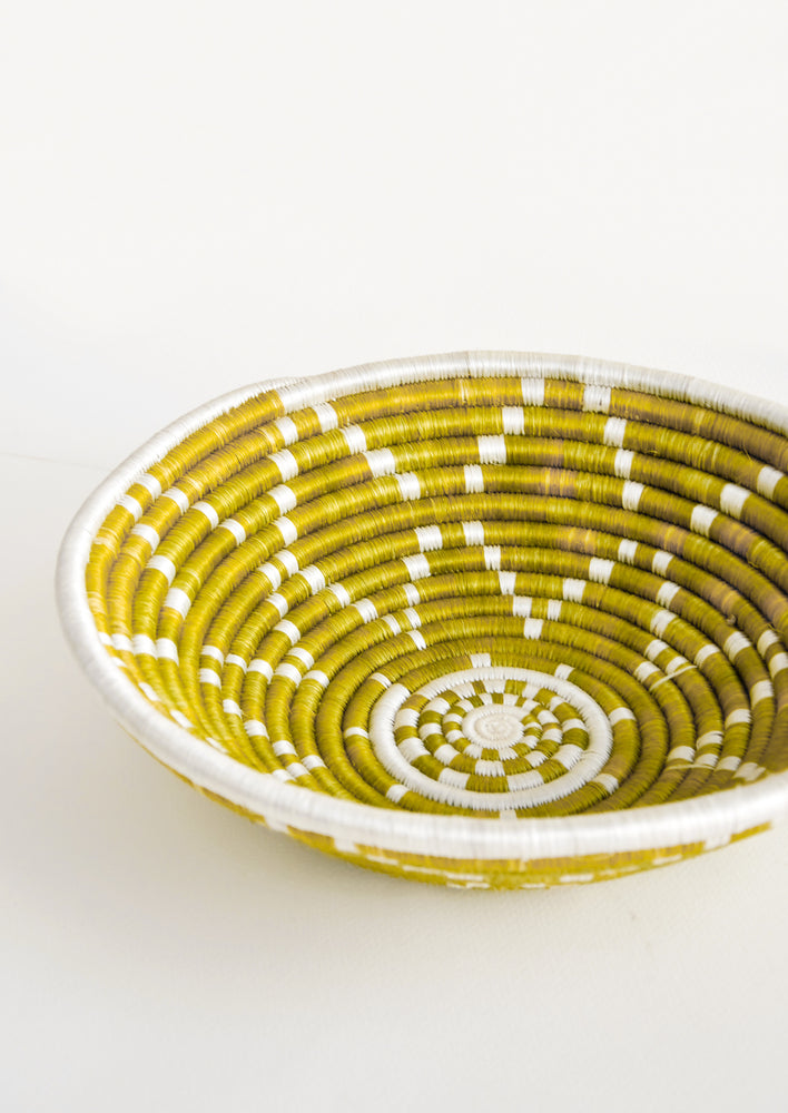 Citron: Mbali Basket in Citron - LEIF