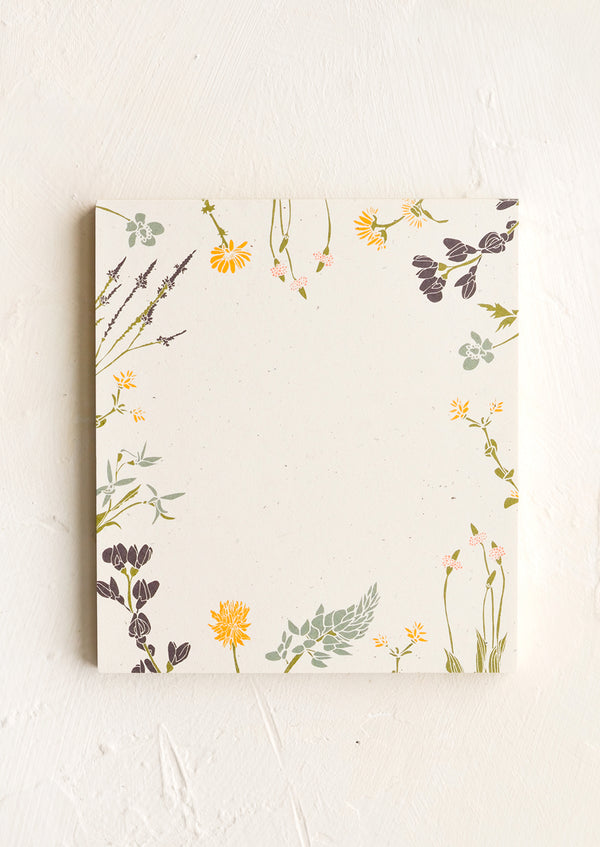Botanical Notepad Botanical Mini Notepad by June & December | LEIF