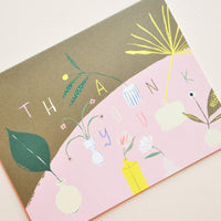 2: Modern Vases Thank You Card in  - LEIF