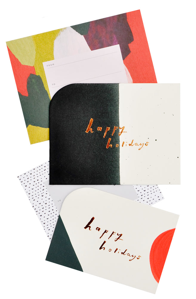 1: Mixed Shape Holiday Card Set in  - LEIF
