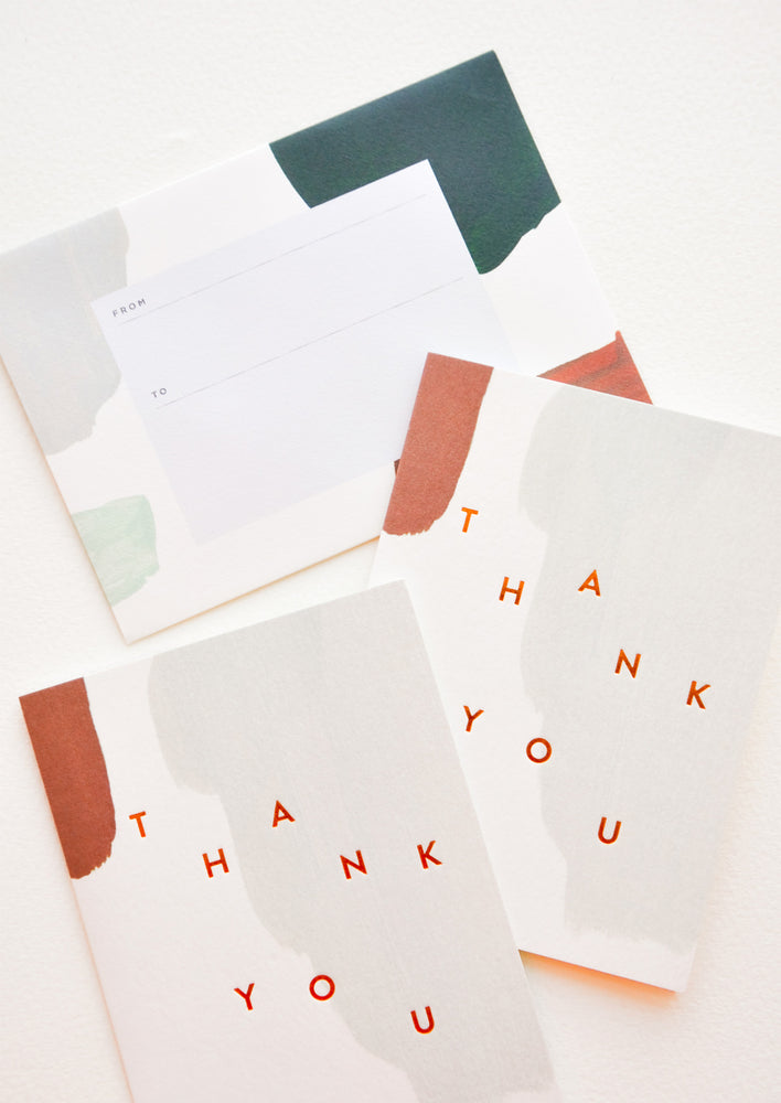 Muted Thank You Card Set in  - LEIF
