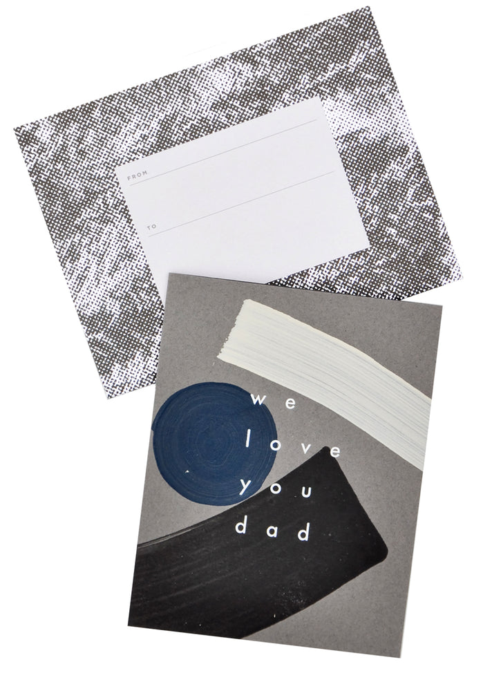 We Love You Dad Card in  - LEIF