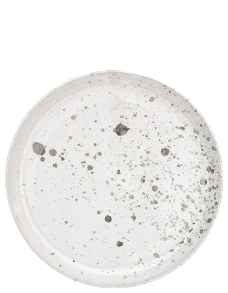 1: Moon Splatter Dinner Plate in  - LEIF