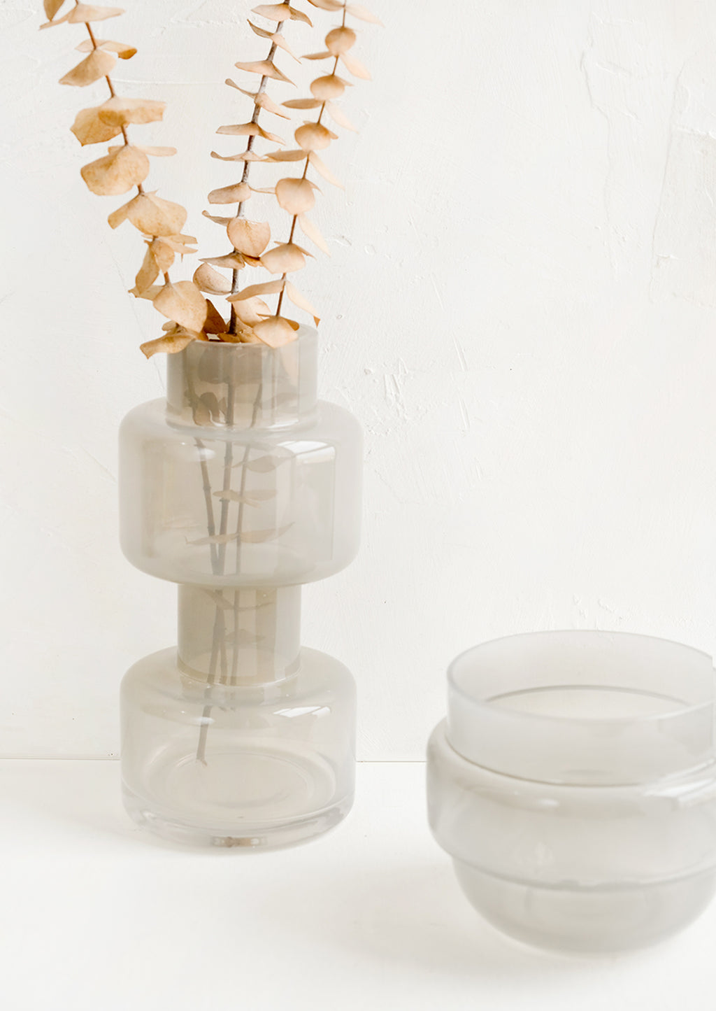 3: Morning Fog Glass Vase