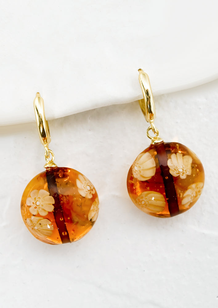 Murano Floral Earrings hover