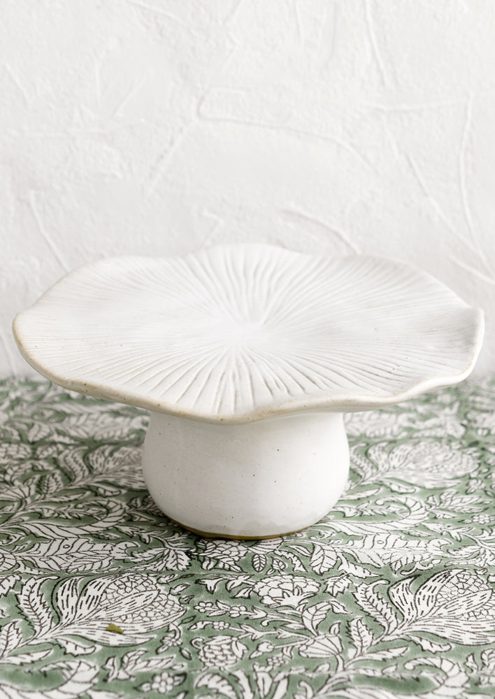 Mushroom Ceramic Pedestal