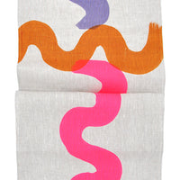 1: Neon Squiggle Table Runner in  - LEIF