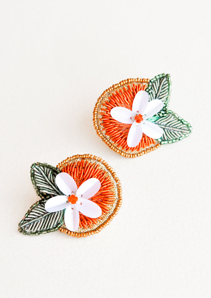 Orange Blossom Earrings in  - LEIF