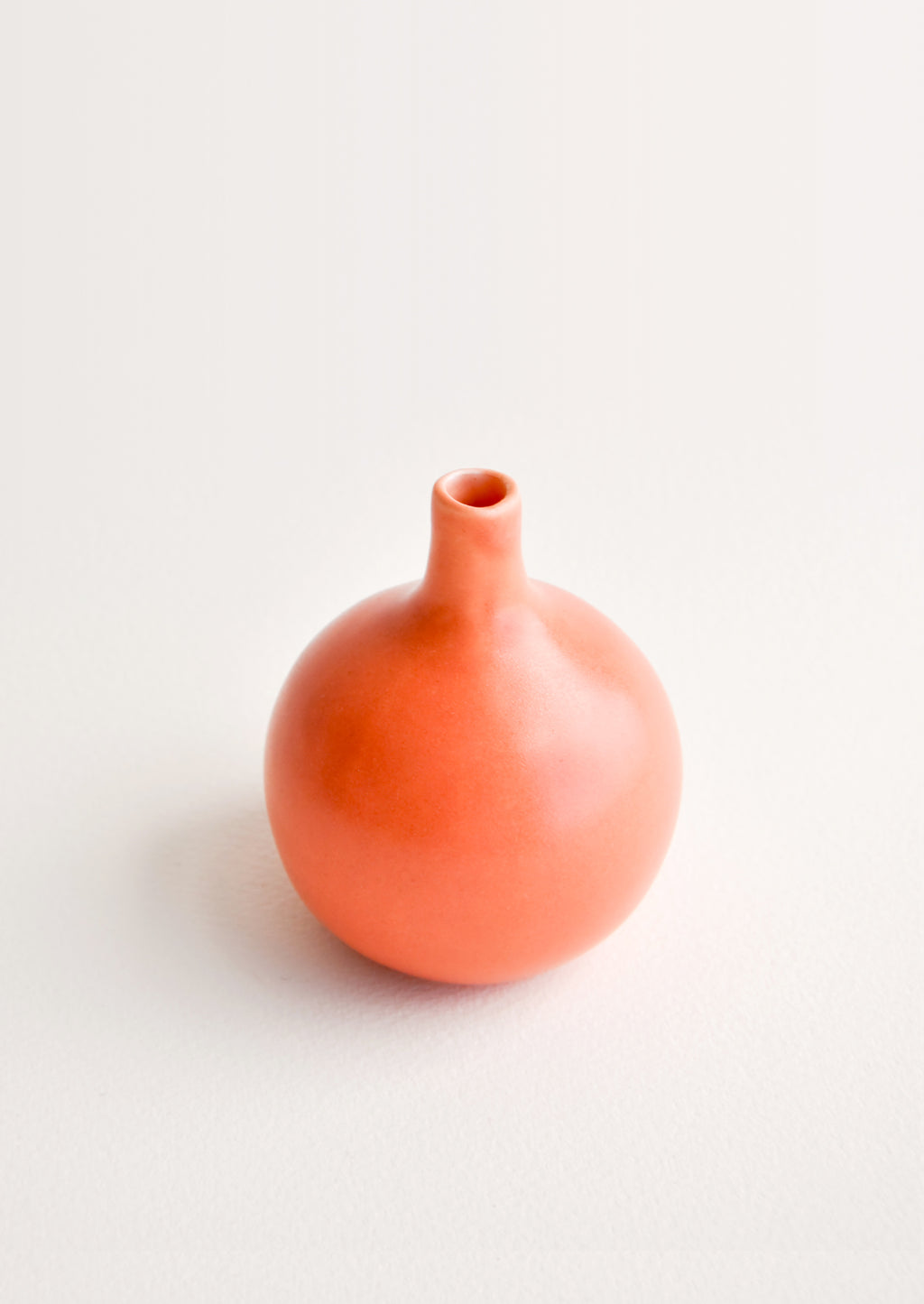 Persimmon: Gossamer Single Stem Vase in Persimmon - LEIF
