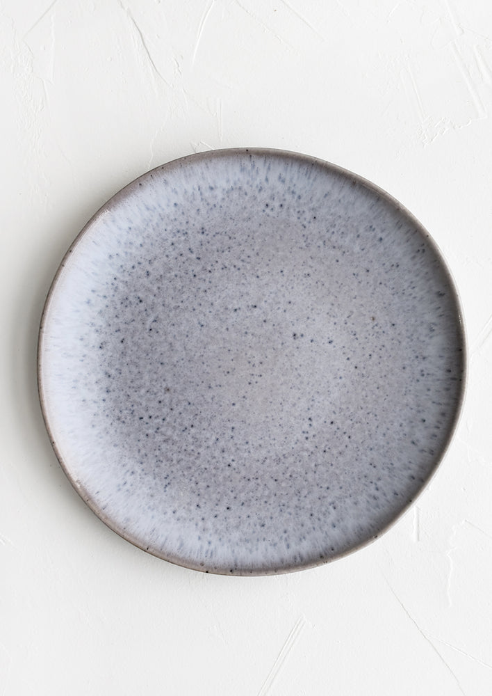 Periwinkle Speckle Ceramic Plate