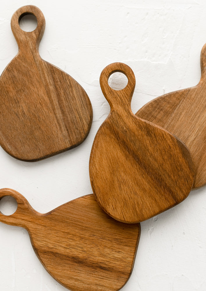 Mini wooden cutting/serving boards.