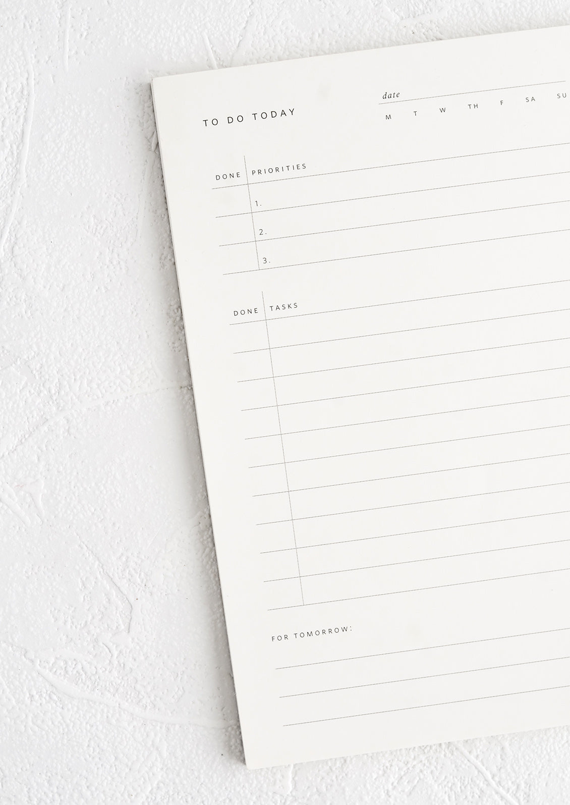 Listnote Day Daily List Notepad | LEIF