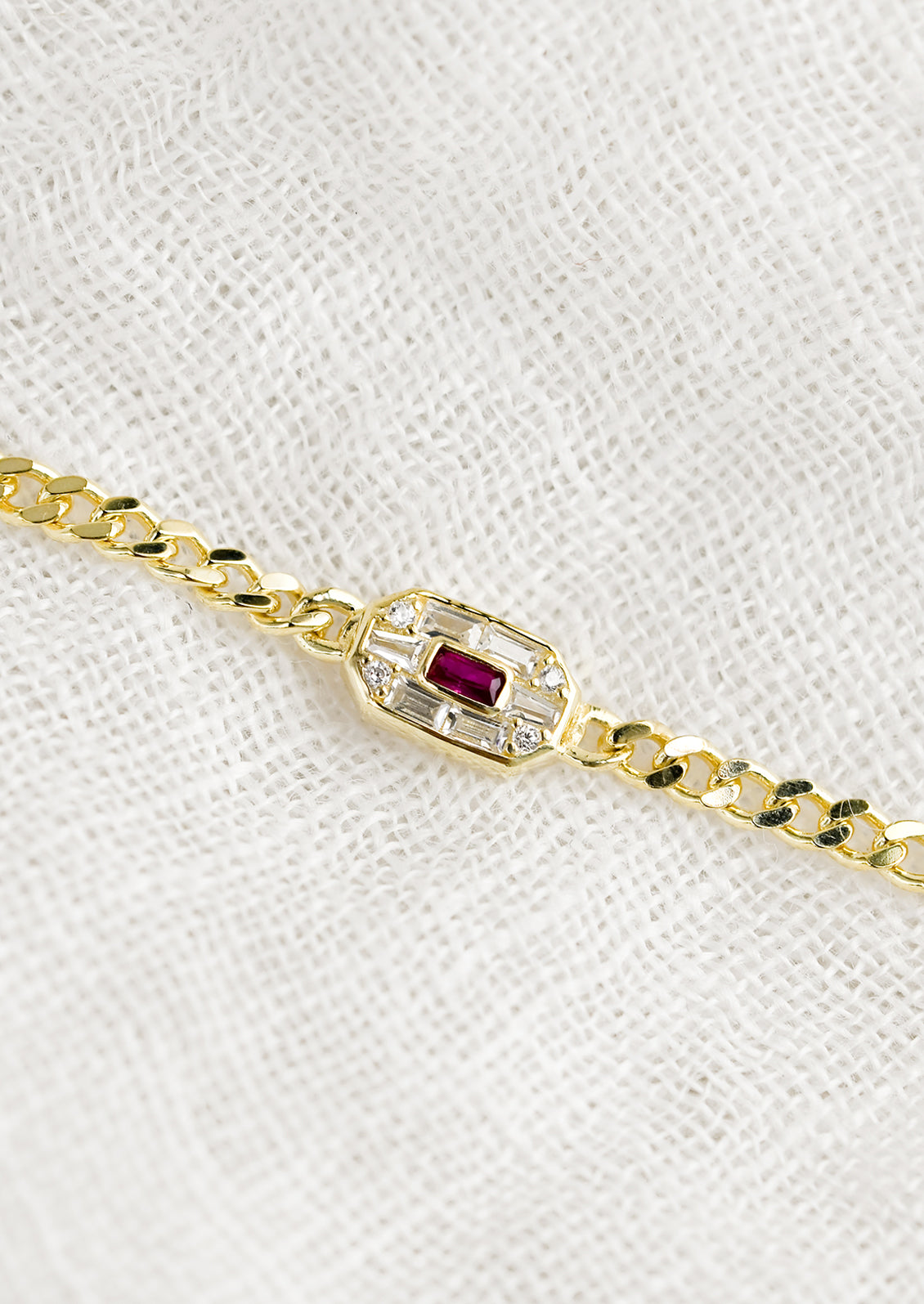 Trendy Jewelry At Offer Price Genuine Ruby Bracelet 925 Sterling Silve