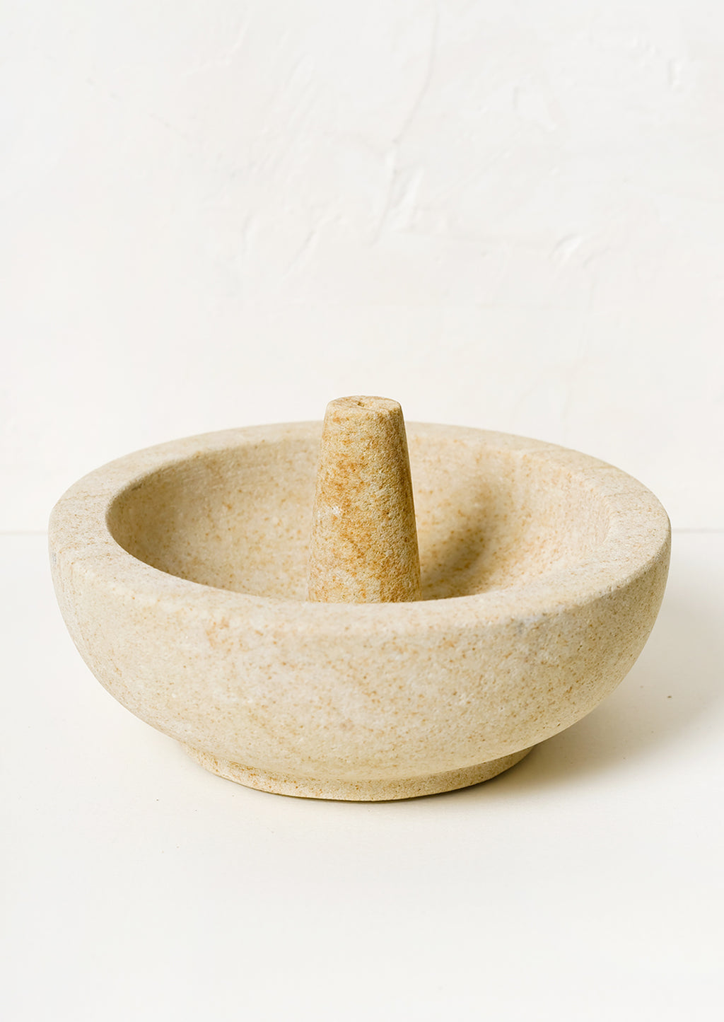 1: A sandstone incense burner with bowl for stick incense.