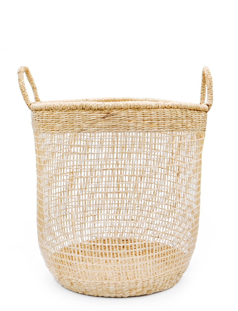 Nesting Seagrass Storage Basket