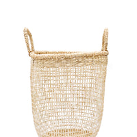 Small: Nesting Seagrass Storage Basket in Small - LEIF