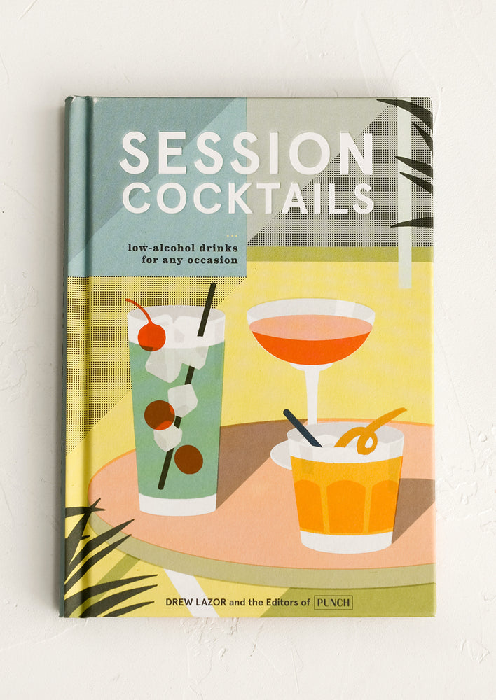 A hardcover book about low-alcohol drinks.