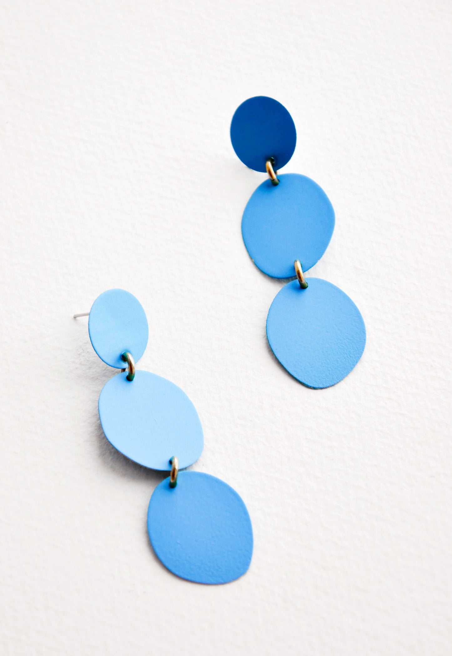 Pebbles Earrings in Aqua - LEIF