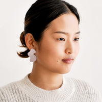 2: Squiggle Shape Earrings in  - LEIF