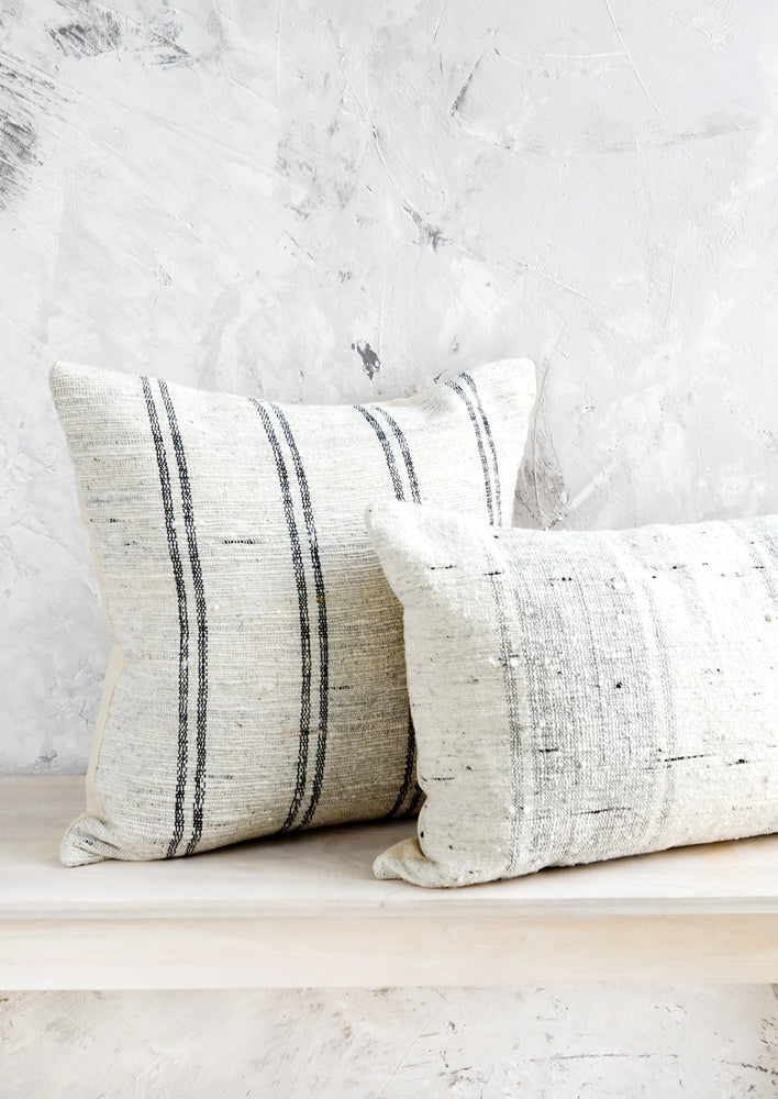 Textured Slub Weave Pillow hover