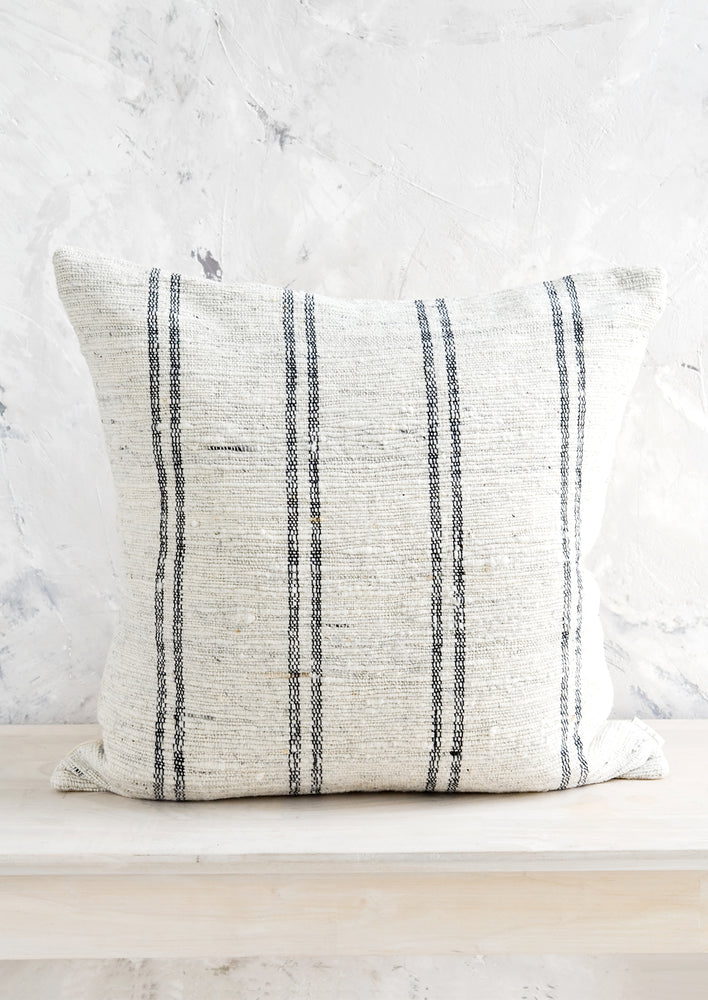 Textured Slub Weave Pillow
