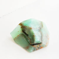 Jade: Bar soap in the form of a realistic looking jade gemstone