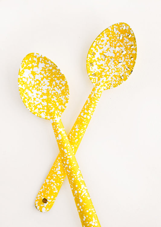 Sun Splatter Enamel Serving Set in  - LEIF