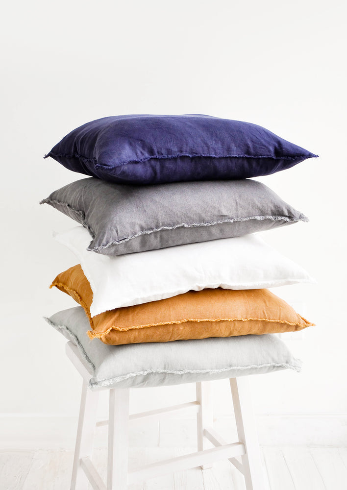 Washed Linen Pillow hover