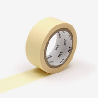Butter: A roll of washi tape in butter yellow color.