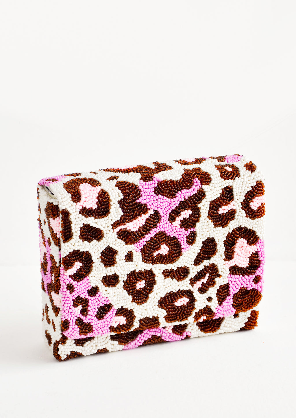 1: Wild Child Beaded Box Clutch in  - LEIF