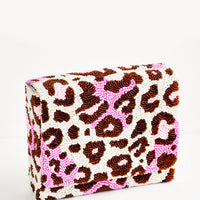 1: Wild Child Beaded Box Clutch in  - LEIF
